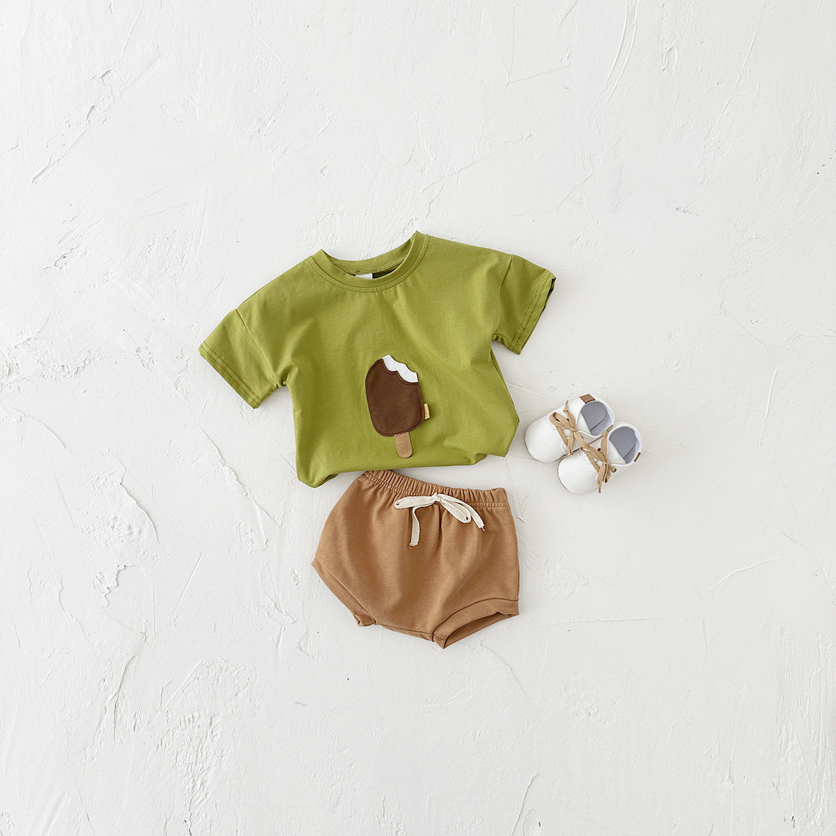 Baby & Toddler Ice Cream Patch Cotton Summer Set