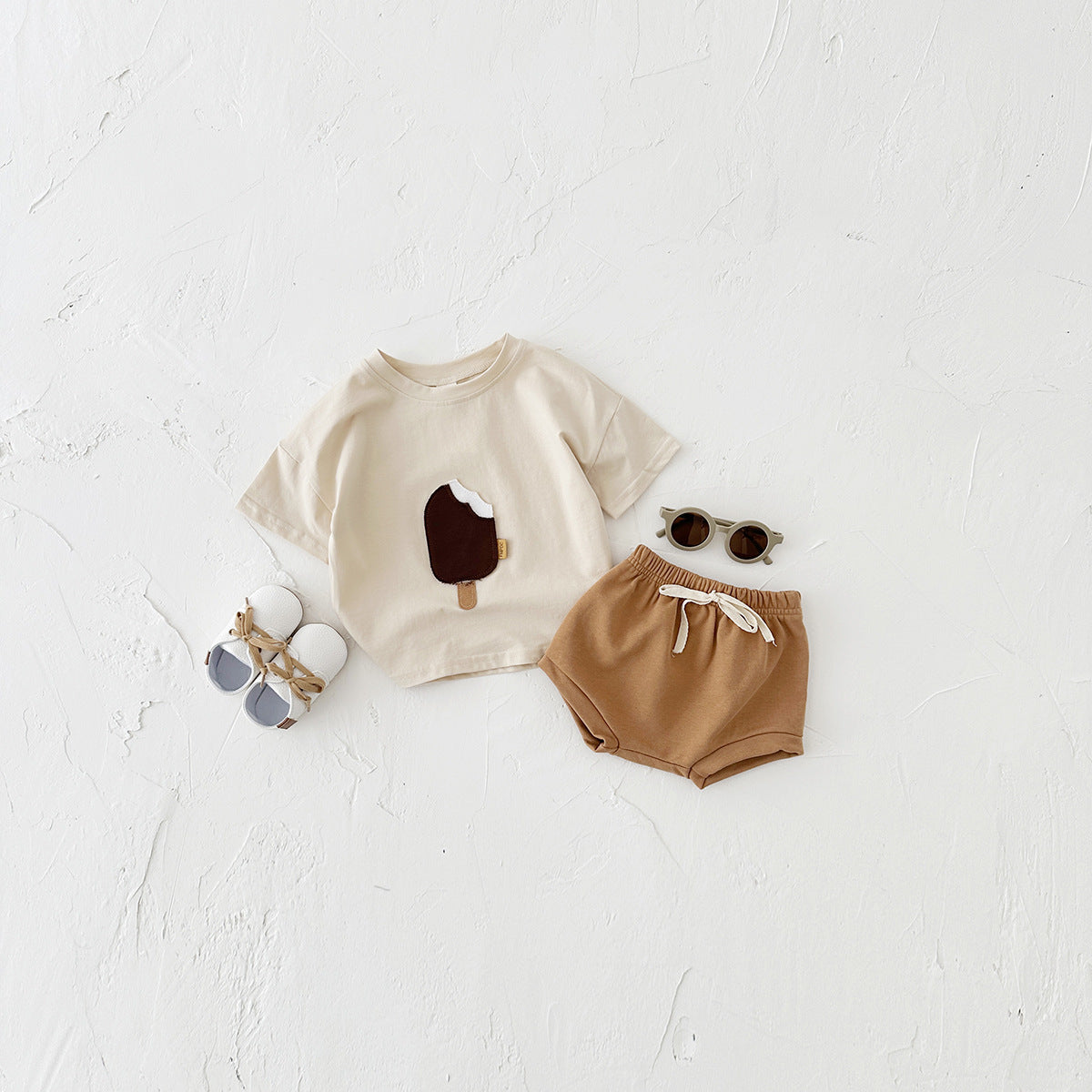 Baby & Toddler Ice Cream Patch Cotton Summer Set