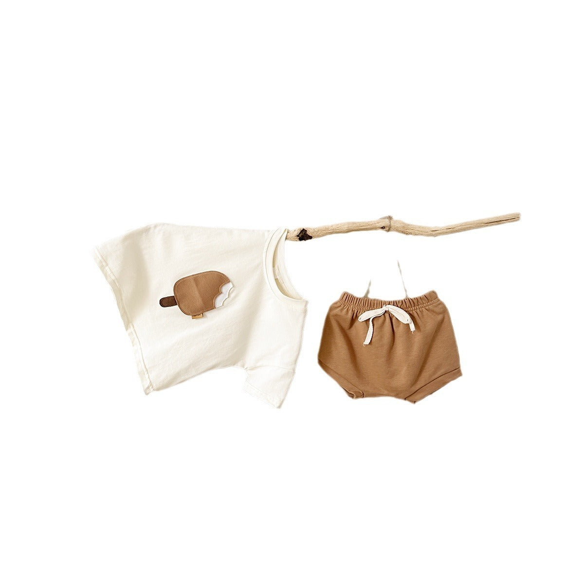 Baby & Toddler Ice Cream Patch Cotton Summer Set