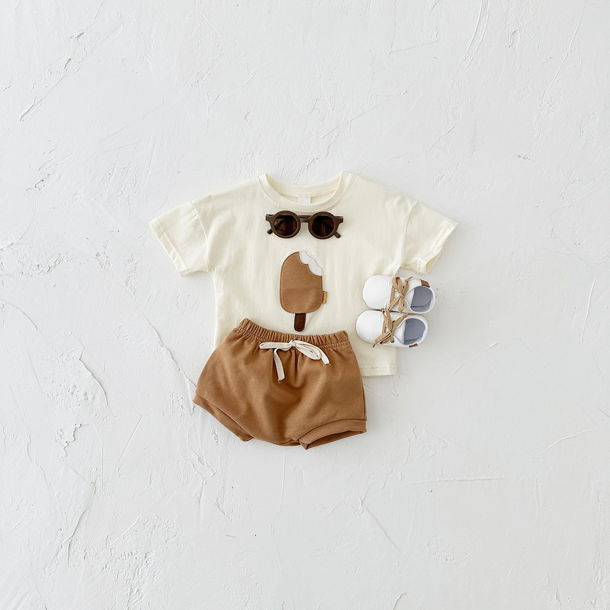 Baby & Toddler Ice Cream Patch Cotton Summer Set