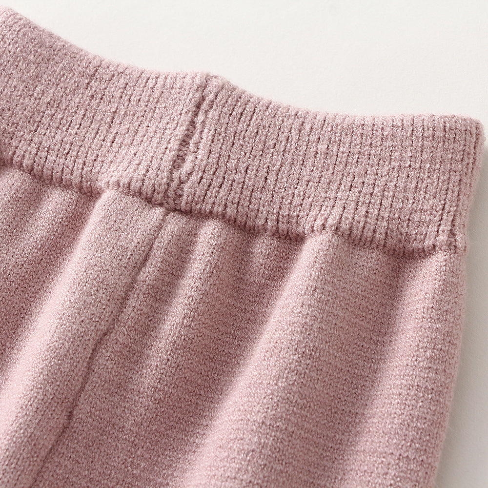 Knitted Love Baby Girl Sweater & Pants Set