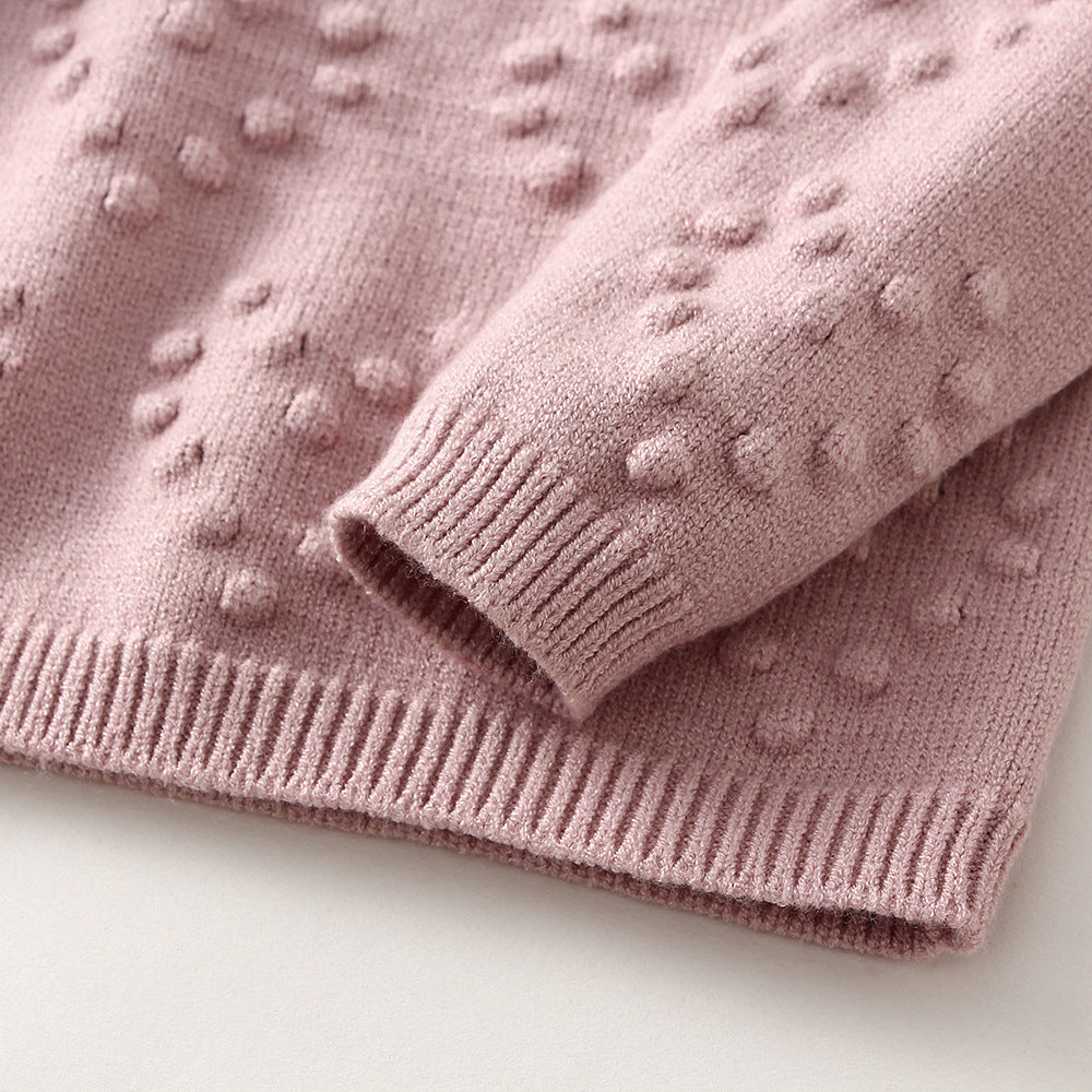 Knitted Love Baby Girl Sweater & Pants Set