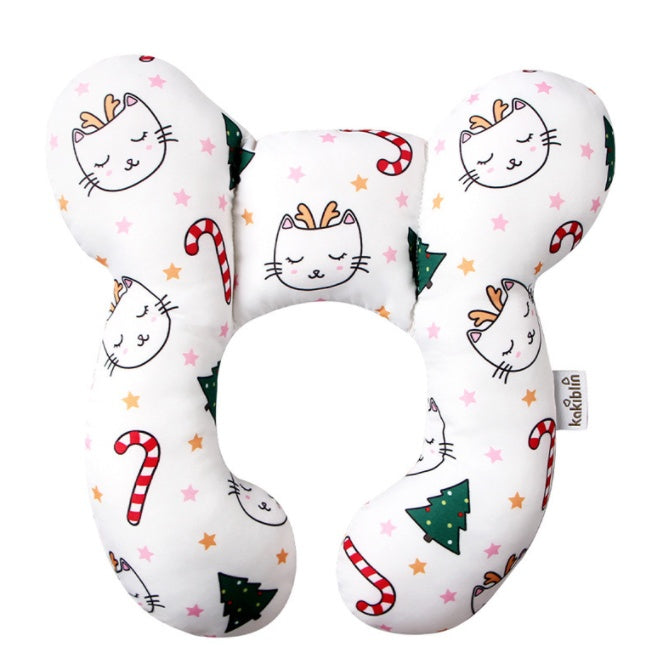 Baby U-Shaped Safety Pillow for Stroller & Car Seat